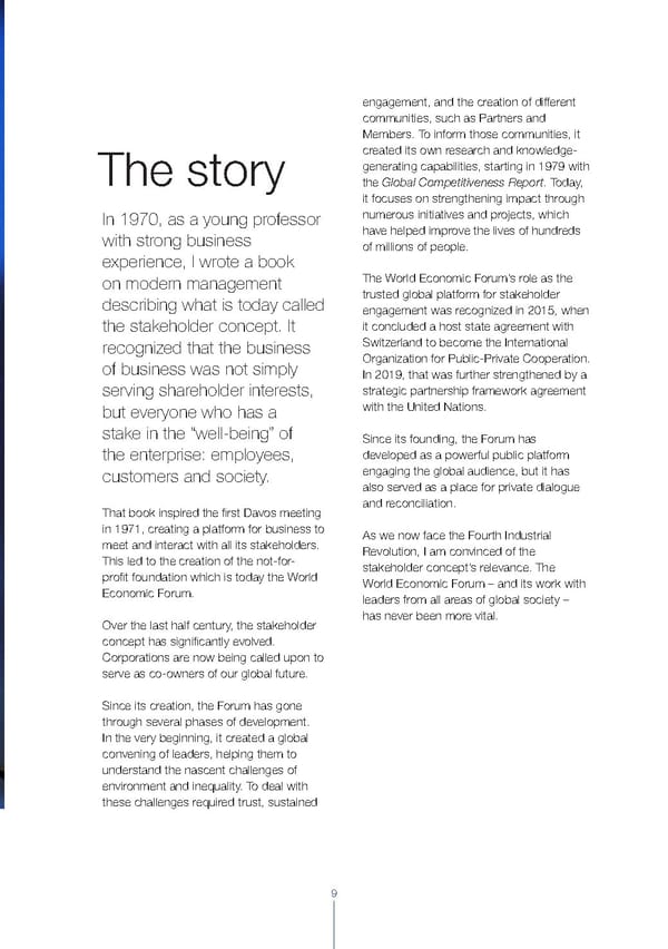 The World Economic Forum: Platform for Impact - Page 8