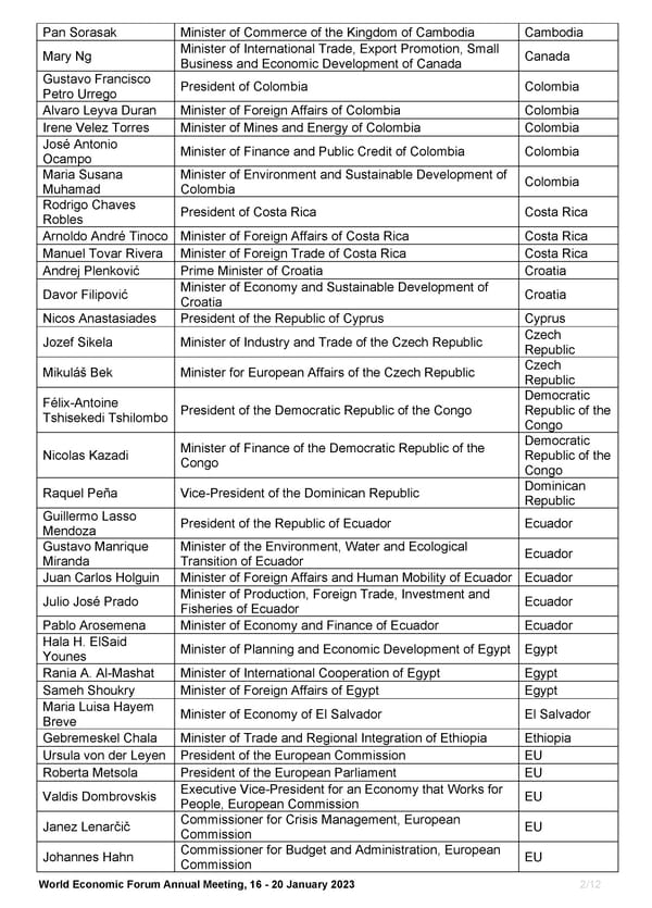 WEF List of Public Figures 2023 - Page 2