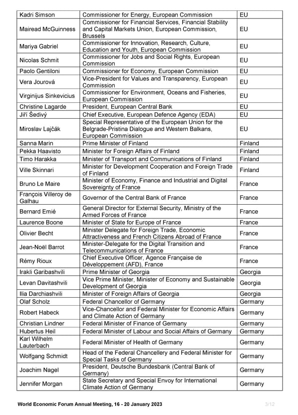 WEF List of Public Figures 2023 - Page 3