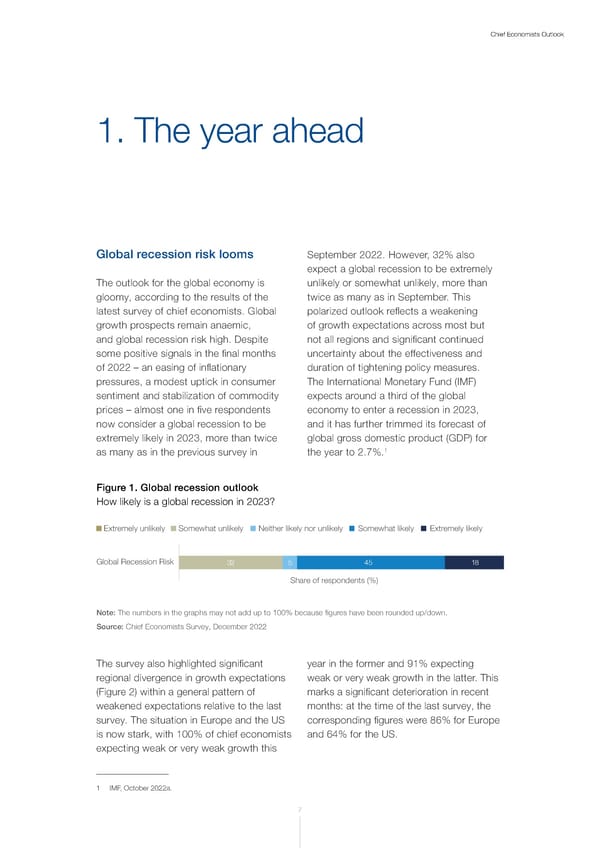 WEF Chief Economists Outlook 2023 - Page 7