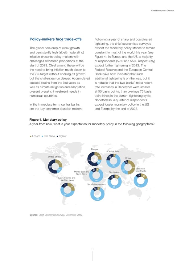 WEF Chief Economists Outlook 2023 - Page 11