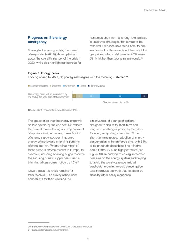 WEF Chief Economists Outlook 2023 - Page 17